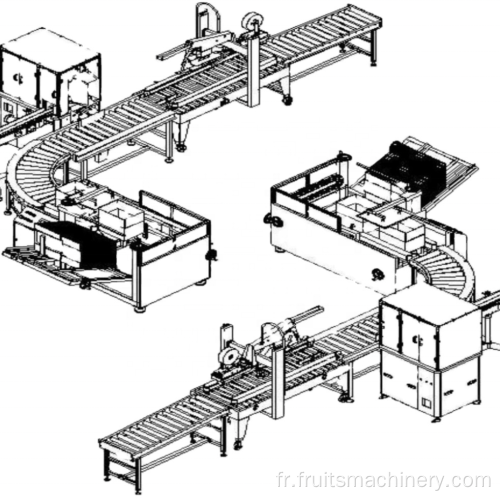 Machines d&#39;étanchéité à gâteau de gâteau automatique